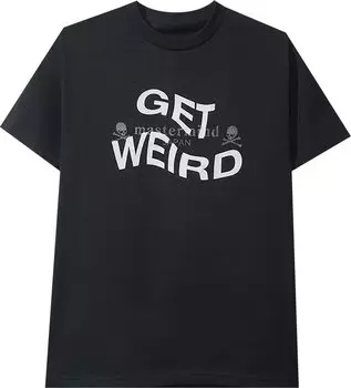 Футболка Anti Social Social Club x Mastermind Get Weird Tee 'Black', черный