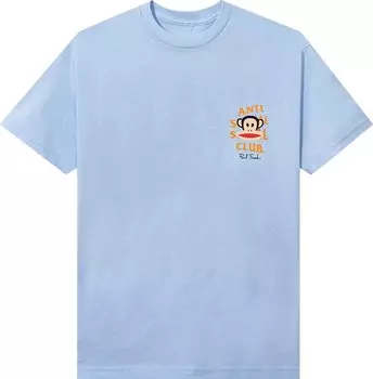 Футболка Anti Social Social Club x Paul Frank Lounge Tee 'Blue', синий
