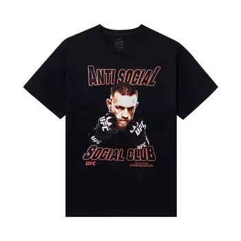 Футболка Anti Social Social Club x UFC Nototorious Tee, черный