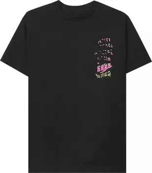 Футболка Anti Social Social Club x Undefeated 2015 Tee 'Black', черный