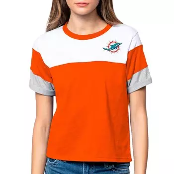 Футболка Antigua Miami Dolphins, белый