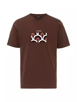 Футболка Antioch, цвет Brown/Cognac