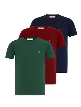 Футболка Antioch, синий/зеленый/красный