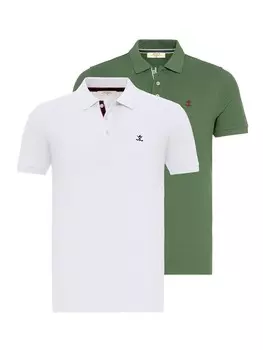 Футболка Antioch, светло-зеленый/белый