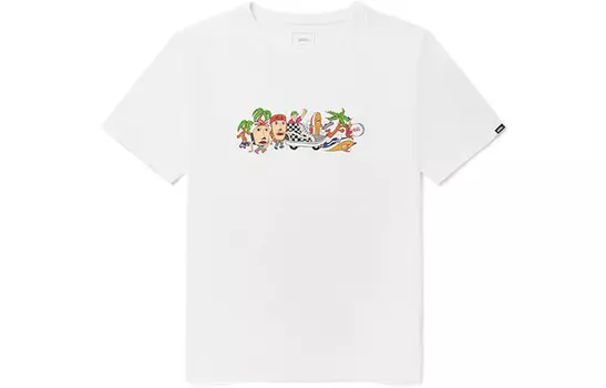 Футболка AP FUN SQUAD мужская белая Vans, белый