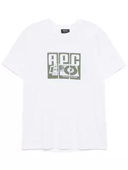 Футболка APC Platine A.P.C., белый