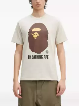 Футболка Ape Head с логотипом A BATHING APE, нейтральный