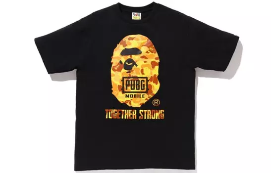 Футболка Ape Head Series для мужчин A Bathing Ape, черный