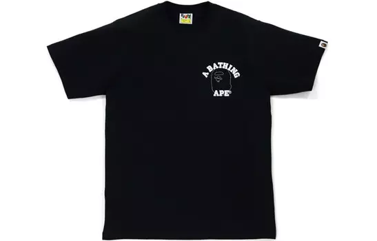 Футболка Ape Head Series для мужчин A Bathing Ape, черный/зеленый