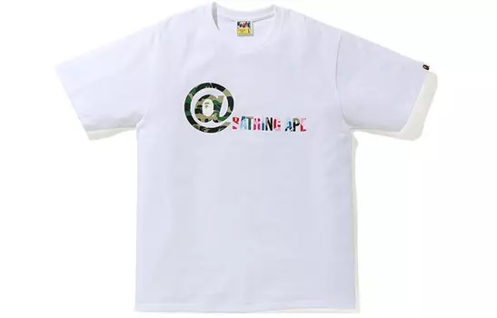 Футболка Ape Head Series для мужчин A Bathing Ape, черный