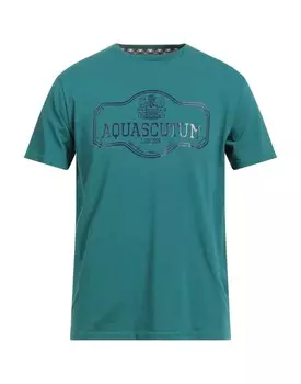 Футболка Aquascutum, изумрудно-зеленый