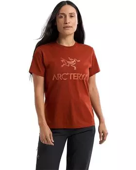 Футболка Arc'teryx Arc'Word Cotton, цвет Sequoia/Solaris