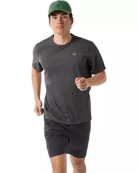 Футболка Arc'teryx Cormac Crew Short Sleeve, цвет Black Heather