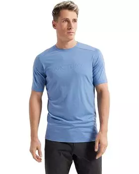 Футболка Arc'teryx Ionia Merino Wool Arc'Word Logo, цвет Stone Wash