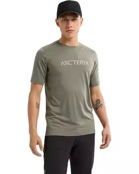 Футболка Arc'teryx Ionia Merino Wool Arc'Word Logo, цвет Forage