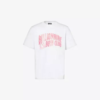 Футболка Arch из хлопкового джерси с логотипом Billionaire Boys Club, розовый