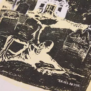 Футболка Aries Vintage Surf Сатана