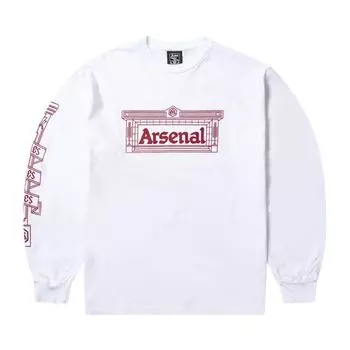Футболка Aries x Arsenal J'Adoro Short-Sleeve Tee 'White', белый