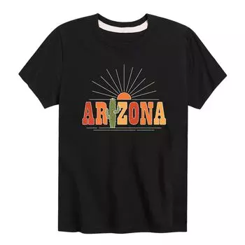 Футболка Arizona Cactus Sun с рисунком для мальчиков 8–20 лет Licensed Character