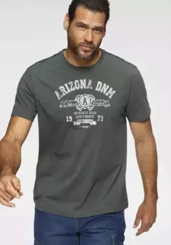 Футболка Arizona, крапчатый вид, зеленый