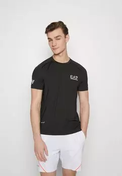 Футболка Armani Emporio TENNIS PRO TEE, цвет Black