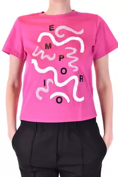 Футболка Armani Emporio, розовый
