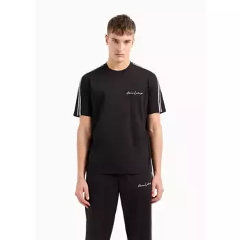 Футболка Armani Exchange 8NZTSG_ZJ9AZ short sleeve v neck, черный