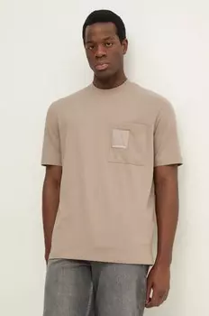 Футболка Armani Exchange, бежевый