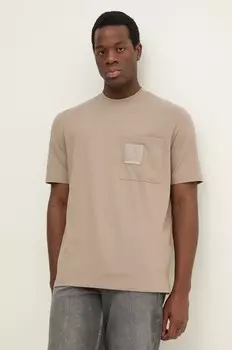 Футболка Armani Exchange, бежевый
