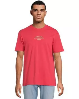 Футболка Armani Exchange Bold Armani Exchange 1991 Logo Tee, цвет Cardinal