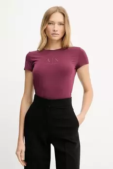 Футболка Armani Exchange, бордовый