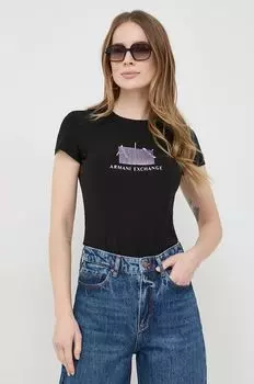 Футболка Armani Exchange, черный