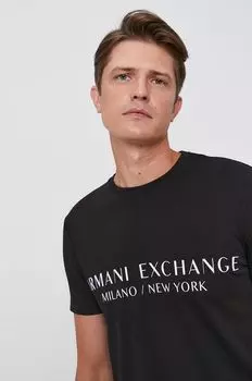 Футболка Armani Exchange, черный