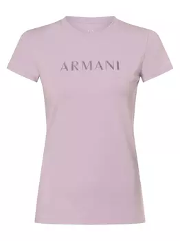 Футболка Armani Exchange, цвет flieder