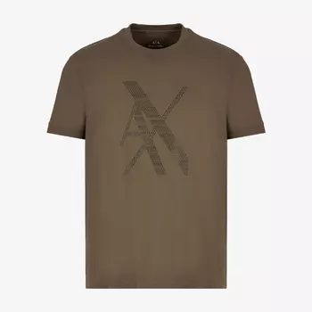 Футболка Armani Exchange, коричневый