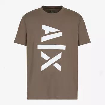 Футболка Armani Exchange, коричневый