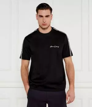 Футболка Armani Exchange Loose Fit, черный