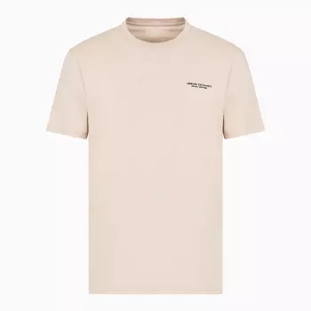 Футболка Armani Exchange Milano New York Regular Fit, бежевый