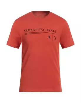 Футболка Armani Exchange, оранжевый