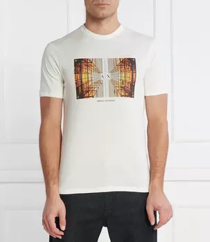 Футболка Armani Exchange Regular Fit, белый