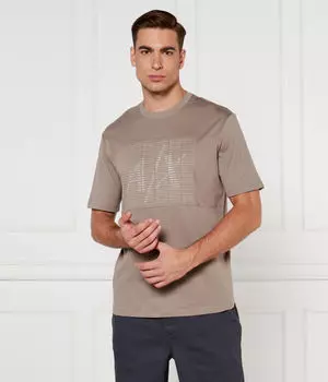 Футболка Armani Exchange Regular Fit, бежевый