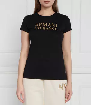 Футболка Armani Exchange Regular Fit, черный