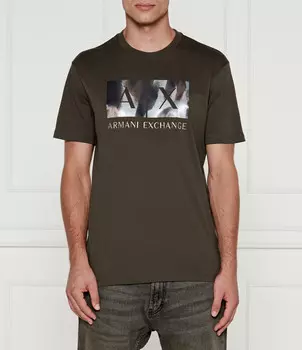 Футболка Armani Exchange Regular Fit, цвет cachi