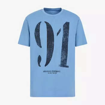 Футболка Armani Exchange Regular Fit, синий