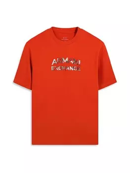 Футболка ARMANI EXCHANGE Shirt, оранжевый