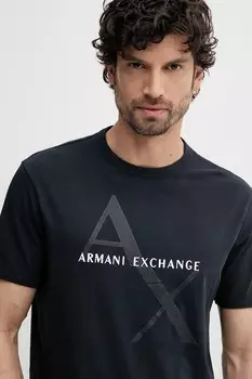 Футболка Armani Exchange, темно-синий