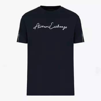 Футболка Armani Exchange, темно-синий