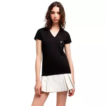 Футболка Armani Exchange XW000529_AF10356 short sleeve v neck, черный