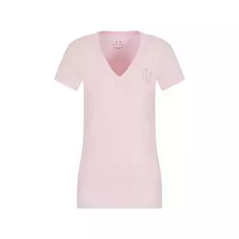 Футболка Armani Exchange XW000606_AF10355 short sleeve v neck, розовый
