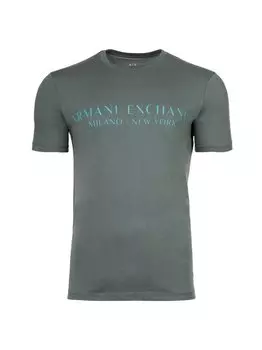 Футболка Armani Exchange, зеленый
